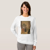 De hoofdtrap van het Louvre, 1817 T-shirt (Voorkant volledig)