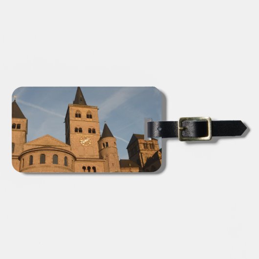 De Hoog Kathdrale van Sint-Pieter, Trier Bagagelabel (Voorkant horizontaal)