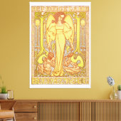 De Hoogeland Beekbergen 1896 Jan Toorop Canvas Afdruk (Insitu (Woonkamer))