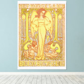 De Hoogeland Beekbergen 1896 Jan Toorop Canvas Afdruk (Insitu (Houten vloer))