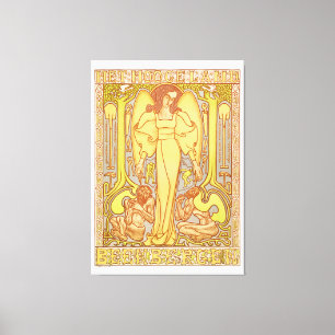 De Hoogeland Beekbergen 1896 Jan Toorop Canvas Afdruk