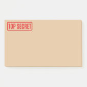 De hoogste Geheime Nota's Post-it Post-it® Notes (Voorkant)
