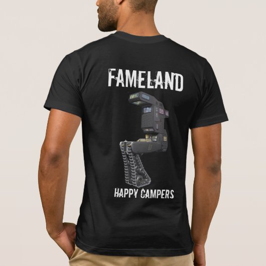 De hoogste verticale motorhome t-shirt (Achterkant)