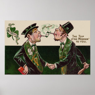 De hoogste Vintage St. Patrick Dag van o'the Poster