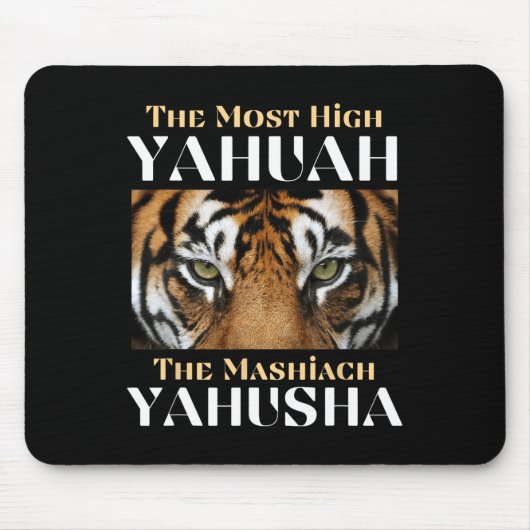 De hoogste Yahuah en de Mashiach Yahusha Muismat (Voorkant)