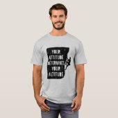 De hoogte van het klimijprijsnoteringen bepaalt ho t-shirt (Voorkant volledig)