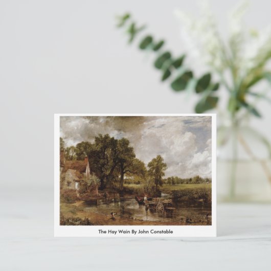 De hooi van John Constable Briefkaart (Staand voorkant)