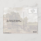 De hooi van John Constable Briefkaart (Achterkant)