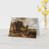 De hooi wordt door stabiele sint (beste kwaliteit) kaart (Gele Bloem)