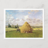 De hooiberg, Pontoise, 1873 Briefkaart (Voorkant)