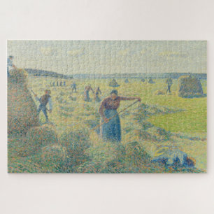 De hooioogst, Éragny van Camille Pissarro Legpuzzel