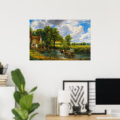 De hooiwagen door John Constable Poster (Thuiskantoor)
