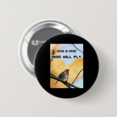 De Hoop Pro Ronde Button 5,7 Cm (Voorkant /achterkant)