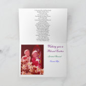 De hoop springt Eeuwig op Feestdagen Kaart (Binnen)