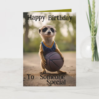 De Hoop Star Baby Meerkat Verjaardag Kaart