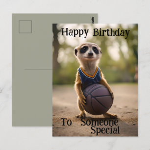 "De Hoop Ster Baby Meerkat" Verjaardag Briefkaart