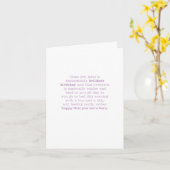 De hoop u heeft een fantastically briljante kaart (Gele Bloem)