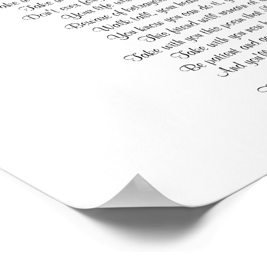 DE HOOP VAN EEN VRIEND POSTER (Hoek)