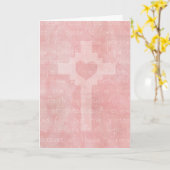 De Hoop van het geloof en het Christelijke Kaart (Gele Bloem)