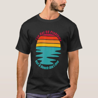 De hoop verlicht Vacatie bij de zon van het strand T-shirt