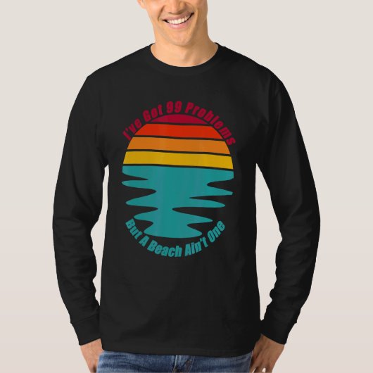 De hoop verlicht Vacatie bij de zon van het strand T-shirt (Voorkant)