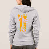 De Hoopers | Dames Full-zip Hoodie (Achterkant)