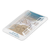 De Hoorten van het strand in Venster met Magnet Na Magneet (Linkerzijde)