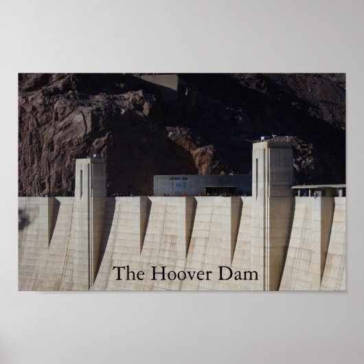 De Hoover-dam Poster (Voorkant)