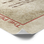 De Hoplite Tireless Warrior O Poster (Hoek)