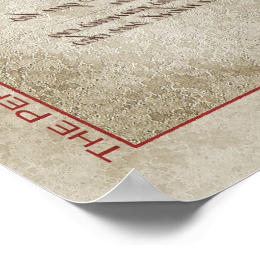 De Hoplite Tireless Warrior O Poster (Hoek)