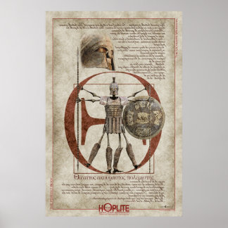 De Hoplite Tireless Warrior O Poster
