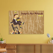 De Hora Chair Dance Bar Mitzvah Inlogbord Canvas Afdruk (Insitu (Woonkamer))