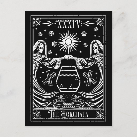 De Horchata Tarotkaart Briefkaart (Voorkant)