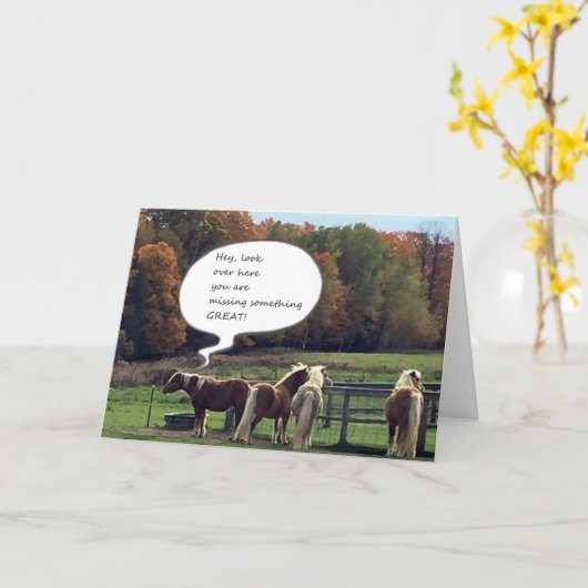 DE HOREN VAN ONZE BUURT WENSEN U **GELUKKIG OP DE  KAART (Gele Bloem)