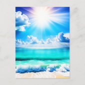 De horizon briefkaart (Voorkant)