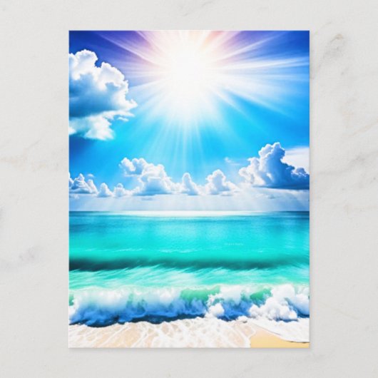 De horizon briefkaart (Voorkant)