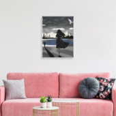 De Horizon I C – Reis naar Groei Canvas Afdruk (Insitu (Woonkamer))