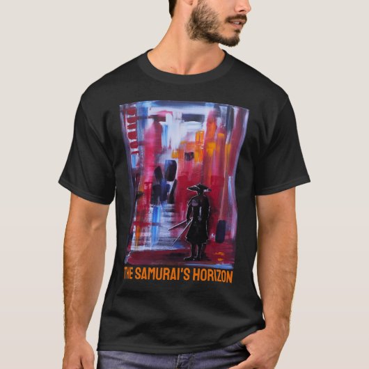 De horizon schildering van de Samurai door Alfred T-shirt (Voorkant)