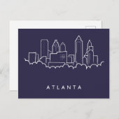 De Horizon van Atlanta Briefkaart (Voorkant / Achterkant)