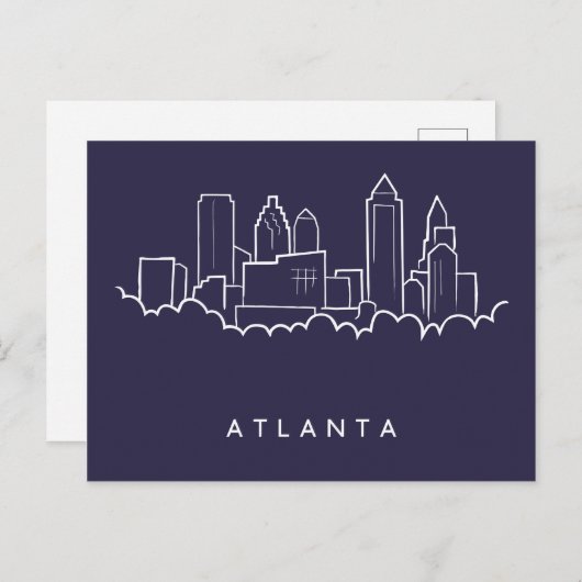 De Horizon van Atlanta Briefkaart (Voorkant / Achterkant)