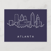De Horizon van Atlanta Briefkaart (Voorkant)