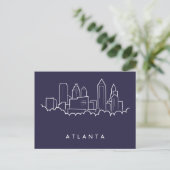 De Horizon van Atlanta Briefkaart (Staand voorkant)