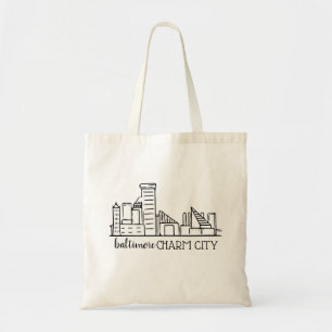 De Horizon van Baltimore Tote Bag