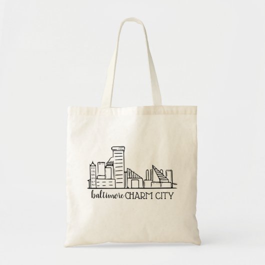 De Horizon van Baltimore Tote Bag (Voorkant)