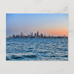 De horizon van Chicago Briefkaart