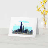 De Horizon van Chicago Kaart (Gele Bloem)