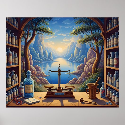 De Horizon van de Alchemist Poster (Voorkant)