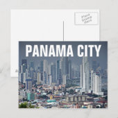 De Horizon van de Stad van Panama Briefkaart (Voorkant / Achterkant)