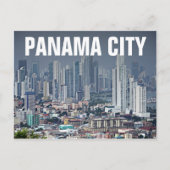 De Horizon van de Stad van Panama Briefkaart (Voorkant)
