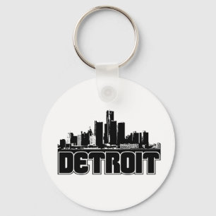 De Horizon van Detroit Sleutelhanger